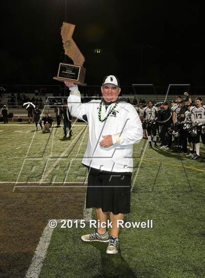 Thumbnail 2 in St. Bernard's @ Saddleback Valley Christian (CIF State Division 5-A Final) photogallery.