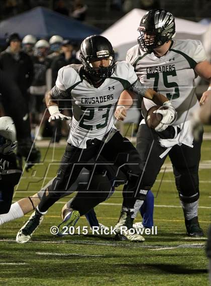 Thumbnail 1 in St. Bernard's @ Saddleback Valley Christian (CIF State Division 5-A Final) photogallery.