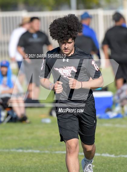 Thumbnail 3 in Westview vs North (Cactus Duel Out West 7-on-7 Tournament) photogallery.