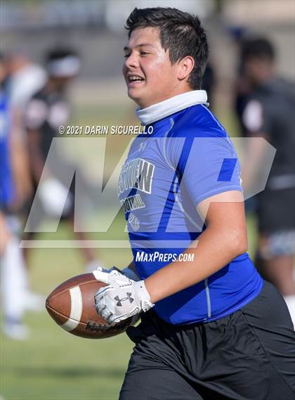 Thumbnail 2 in Westview vs North (Cactus Duel Out West 7-on-7 Tournament) photogallery.