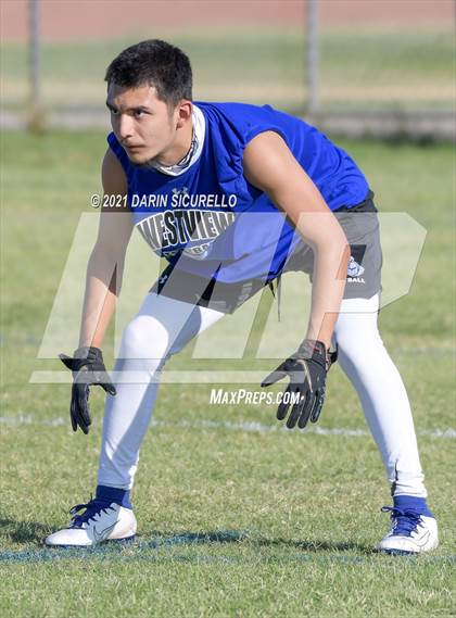 Thumbnail 2 in Westview vs North (Cactus Duel Out West 7-on-7 Tournament) photogallery.