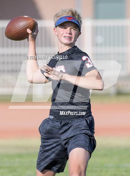 Thumbnail 1 in Westview vs North (Cactus Duel Out West 7-on-7 Tournament) photogallery.