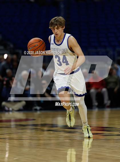 Thumbnail 2 in Martinsville vs. Lipan (UIL Basketball 2A D2 Final) photogallery.