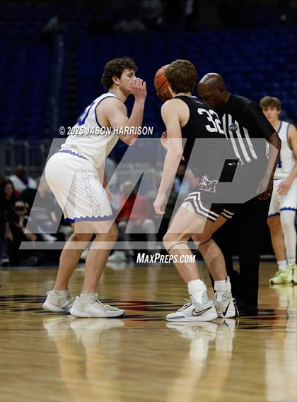 Thumbnail 2 in Martinsville vs. Lipan (UIL Basketball 2A D2 Final) photogallery.