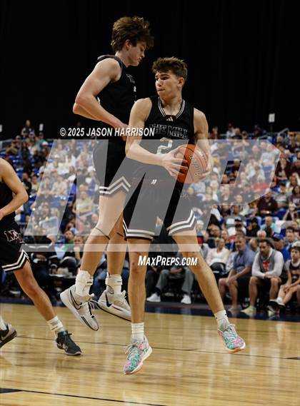 Thumbnail 3 in Martinsville vs. Lipan (UIL Basketball 2A D2 Final) photogallery.