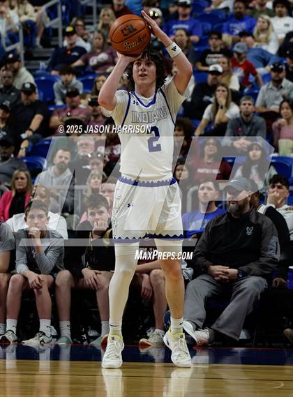 Thumbnail 2 in Martinsville vs. Lipan (UIL Basketball 2A D2 Final) photogallery.