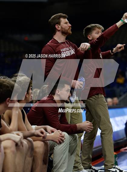 Thumbnail 1 in Martinsville vs. Lipan (UIL Basketball 2A D2 Final) photogallery.