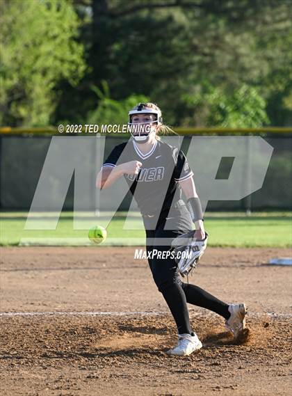 Thumbnail 3 in Dover vs Atkins (3A District second round) photogallery.