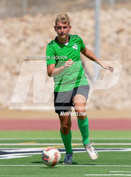 Thumbnail 3 in Spring Creek vs Virgin Valley (JV Team Bulldog Invitational) photogallery.