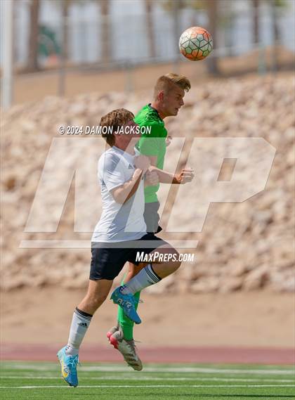 Thumbnail 3 in Spring Creek vs Virgin Valley (JV Team Bulldog Invitational) photogallery.