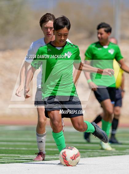 Thumbnail 2 in Spring Creek vs Virgin Valley (JV Team Bulldog Invitational) photogallery.