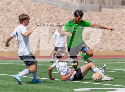Thumbnail 2 in Spring Creek vs Virgin Valley (JV Team Bulldog Invitational) photogallery.