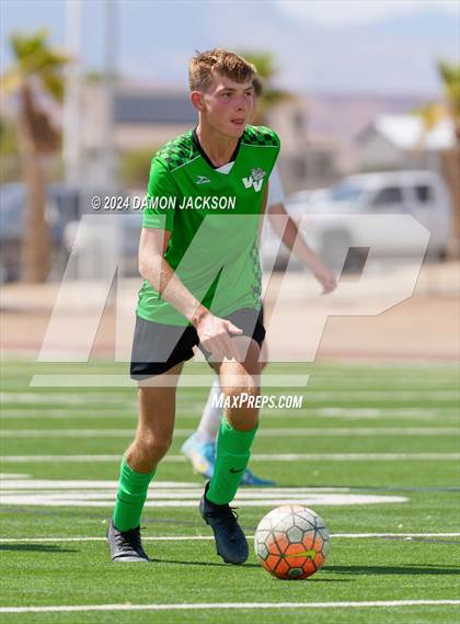 Thumbnail 1 in Spring Creek vs Virgin Valley (JV Team Bulldog Invitational) photogallery.