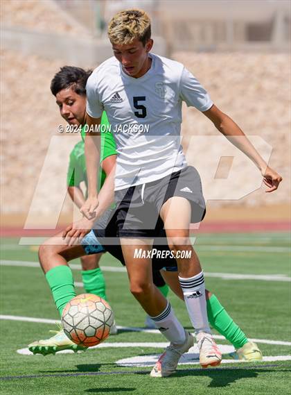 Thumbnail 1 in Spring Creek vs Virgin Valley (JV Team Bulldog Invitational) photogallery.