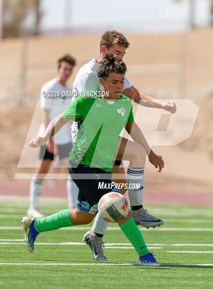 Thumbnail 2 in Spring Creek vs Virgin Valley (JV Team Bulldog Invitational) photogallery.