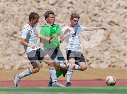 Thumbnail 2 in Spring Creek vs Virgin Valley (JV Team Bulldog Invitational) photogallery.