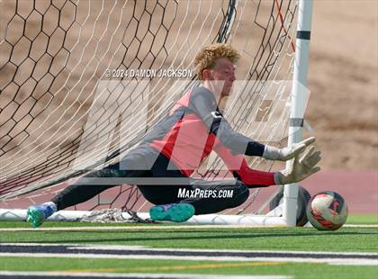 Thumbnail 2 in Spring Creek vs Virgin Valley (JV Team Bulldog Invitational) photogallery.
