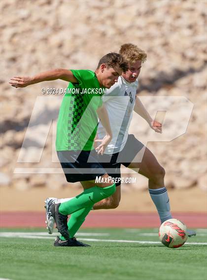 Thumbnail 3 in Spring Creek vs Virgin Valley (JV Team Bulldog Invitational) photogallery.
