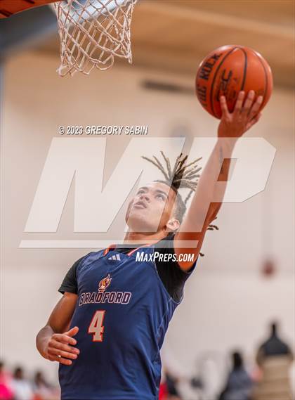 Thumbnail 1 in Bradford Christian Academy vs. Master's (St. Andrew's Holiday Classic) photogallery.