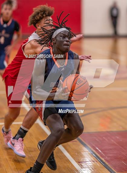 Thumbnail 2 in Bradford Christian Academy vs. Master's (St. Andrew's Holiday Classic) photogallery.