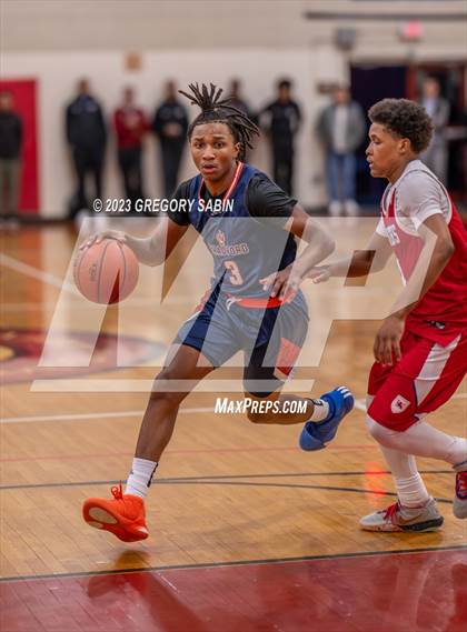 Thumbnail 1 in Bradford Christian Academy vs. Master's (St. Andrew's Holiday Classic) photogallery.