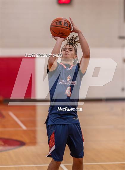 Thumbnail 3 in Bradford Christian Academy vs. Master's (St. Andrew's Holiday Classic) photogallery.