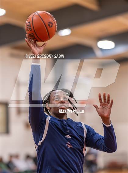 Thumbnail 2 in Bradford Christian Academy vs. Master's (St. Andrew's Holiday Classic) photogallery.