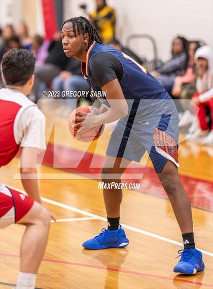 Thumbnail 2 in Bradford Christian Academy vs. Master's (St. Andrew's Holiday Classic) photogallery.