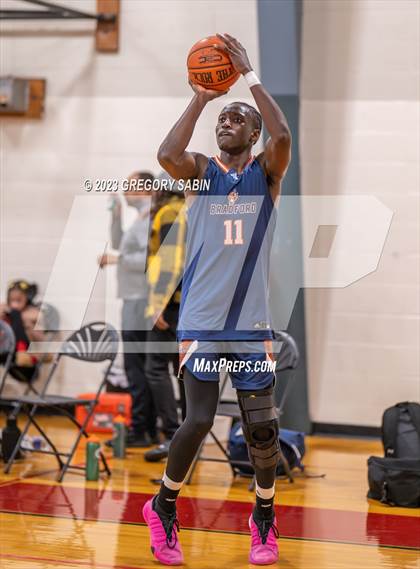 Thumbnail 3 in Bradford Christian Academy vs. Master's (St. Andrew's Holiday Classic) photogallery.