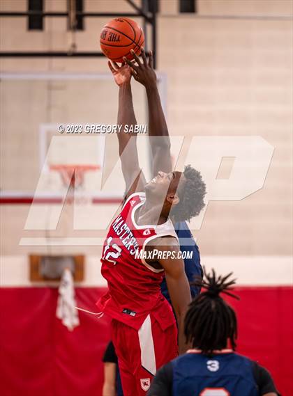 Thumbnail 1 in Bradford Christian Academy vs. Master's (St. Andrew's Holiday Classic) photogallery.