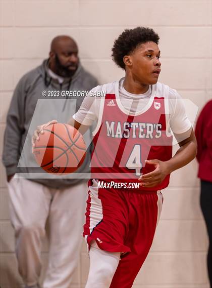 Thumbnail 1 in Bradford Christian Academy vs. Master's (St. Andrew's Holiday Classic) photogallery.