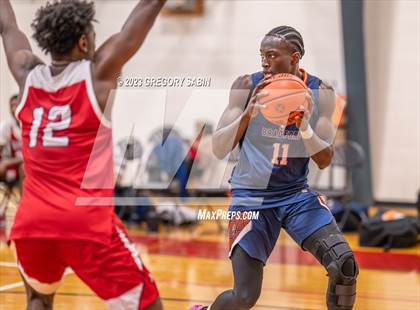 Thumbnail 3 in Bradford Christian Academy vs. Master's (St. Andrew's Holiday Classic) photogallery.