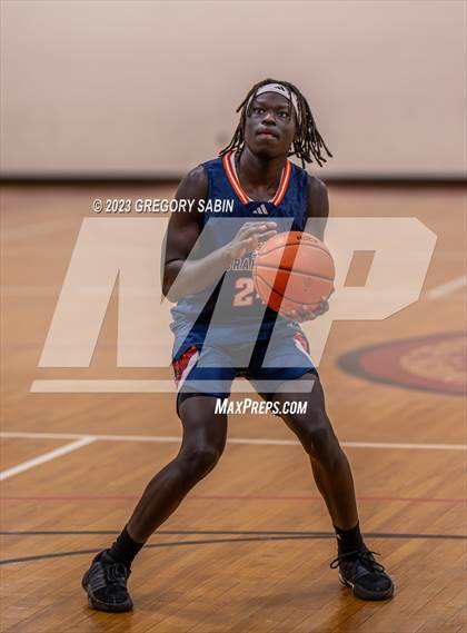 Thumbnail 1 in Bradford Christian Academy vs. Master's (St. Andrew's Holiday Classic) photogallery.