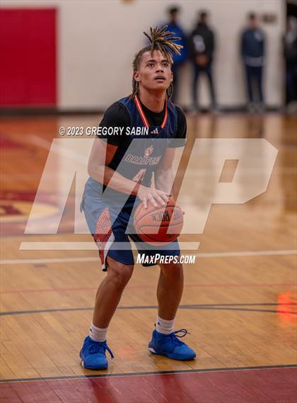 Thumbnail 3 in Bradford Christian Academy vs. Master's (St. Andrew's Holiday Classic) photogallery.