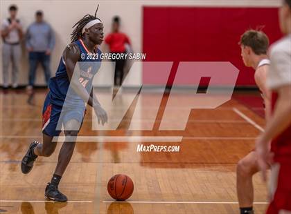 Thumbnail 3 in Bradford Christian Academy vs. Master's (St. Andrew's Holiday Classic) photogallery.