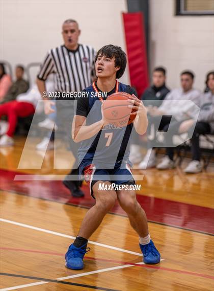 Thumbnail 1 in Bradford Christian Academy vs. Master's (St. Andrew's Holiday Classic) photogallery.