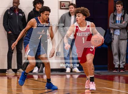 Thumbnail 3 in Bradford Christian Academy vs. Master's (St. Andrew's Holiday Classic) photogallery.
