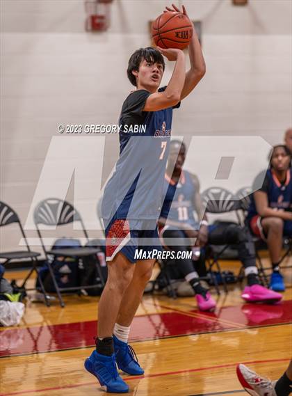 Thumbnail 1 in Bradford Christian Academy vs. Master's (St. Andrew's Holiday Classic) photogallery.