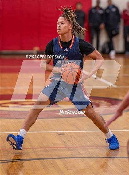 Thumbnail 2 in Bradford Christian Academy vs. Master's (St. Andrew's Holiday Classic) photogallery.