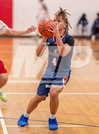 Thumbnail 1 in Bradford Christian Academy vs. Master's (St. Andrew's Holiday Classic) photogallery.