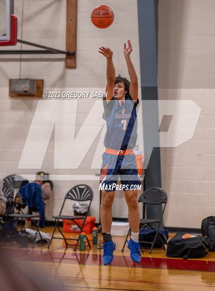 Thumbnail 2 in Bradford Christian Academy vs. Master's (St. Andrew's Holiday Classic) photogallery.