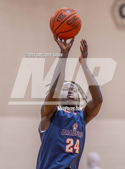 Thumbnail 1 in Bradford Christian Academy vs. Master's (St. Andrew's Holiday Classic) photogallery.