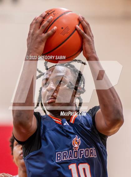Thumbnail 2 in Bradford Christian Academy vs. Master's (St. Andrew's Holiday Classic) photogallery.