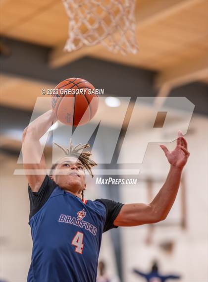 Thumbnail 2 in Bradford Christian Academy vs. Master's (St. Andrew's Holiday Classic) photogallery.