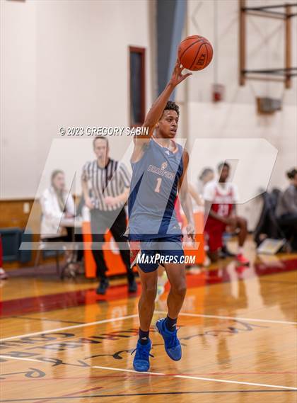 Thumbnail 3 in Bradford Christian Academy vs. Master's (St. Andrew's Holiday Classic) photogallery.