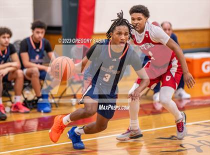 Thumbnail 2 in Bradford Christian Academy vs. Master's (St. Andrew's Holiday Classic) photogallery.