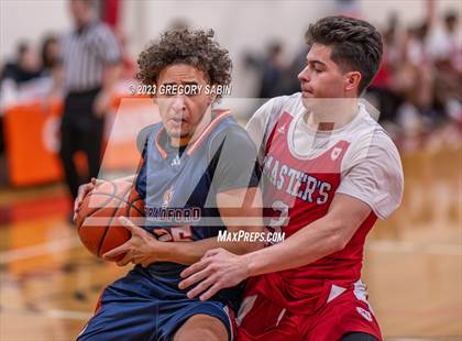 Thumbnail 2 in Bradford Christian Academy vs. Master's (St. Andrew's Holiday Classic) photogallery.