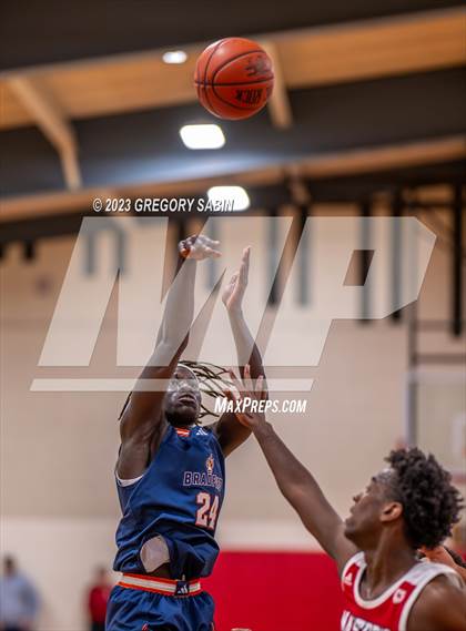 Thumbnail 1 in Bradford Christian Academy vs. Master's (St. Andrew's Holiday Classic) photogallery.