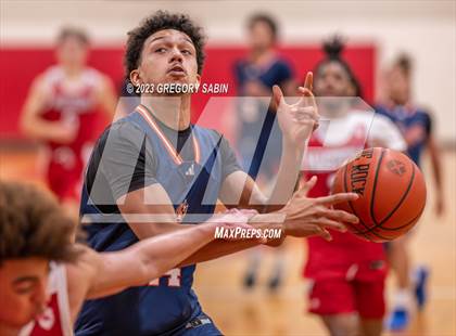 Thumbnail 2 in Bradford Christian Academy vs. Master's (St. Andrew's Holiday Classic) photogallery.