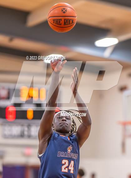 Thumbnail 1 in Bradford Christian Academy vs. Master's (St. Andrew's Holiday Classic) photogallery.